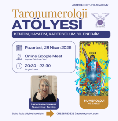 TaroNumeroloji Atölyesi (28 Nisan 2025)